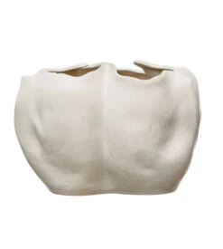 Bloomingville Organic Shaped Stoneware Planter