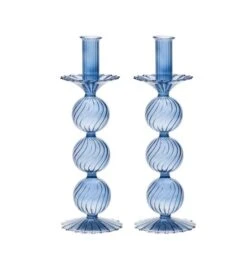 Iris Candlestick Set Of 2