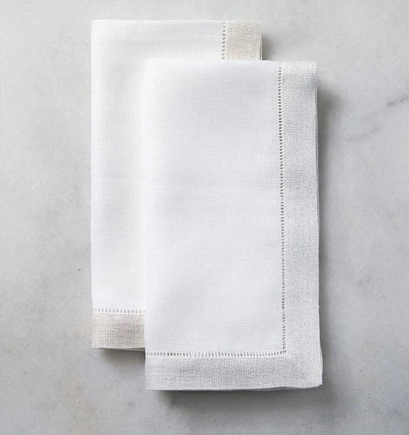 Sferra Filletto Dinner Napkins Set Of 4 - Image 3