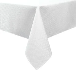 Diamond White Tabelcloth