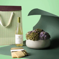 Chartreuse Lavender Floral Arrangement