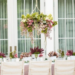Weeping Lavender Chandelier