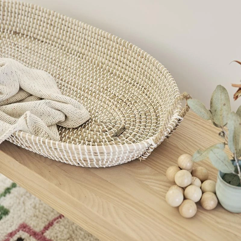 Reva Seagrass Natural Basket - Image 2