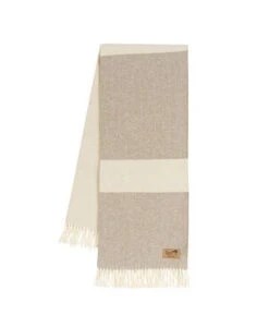 Color Block Herringbone Throw