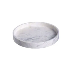 Round Marble Tray