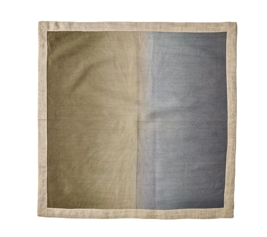 Dip Dye Beige & Taupe Napkin - Image 3