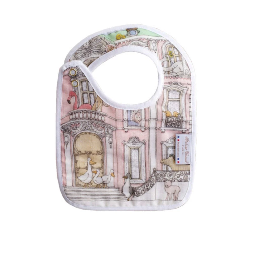 Atelier Choux Monceau Mansion Baby Bib - Image 2