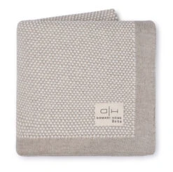 DH Stipple Light Beige Baby Blanket