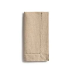 Natural Hemstitch Napkins Set Of 6