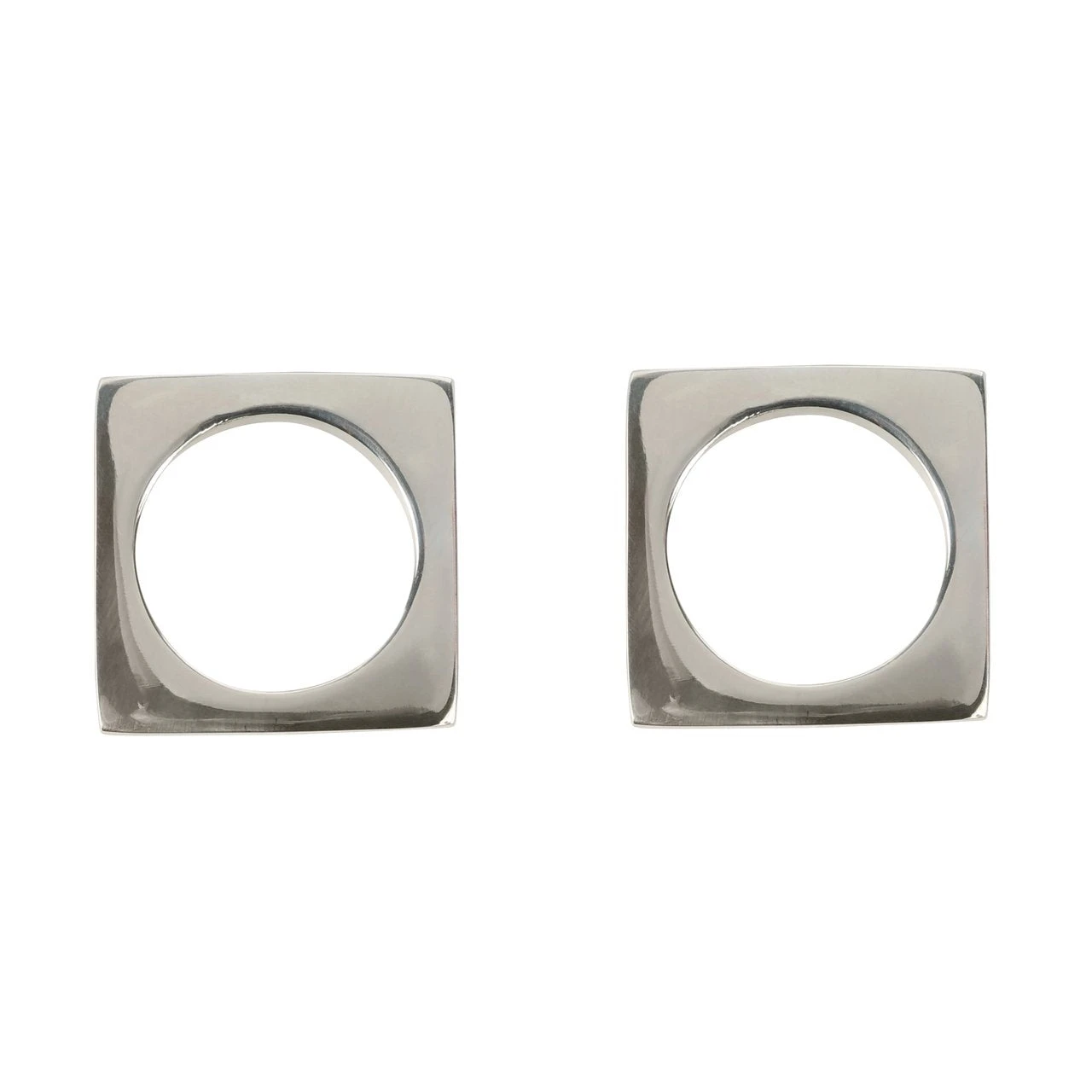 Modernist Napkin Rings - Set Of 2 - Image 2
