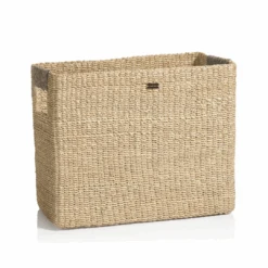 Alex Rectangular Abaca Magazine Basket