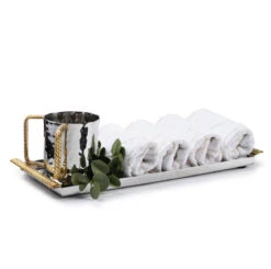 Herringbone Tray Gift Set