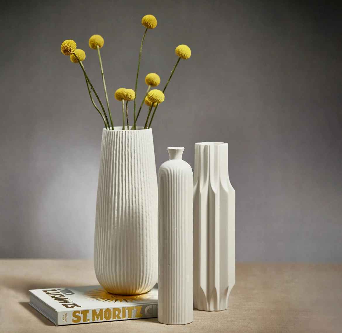 Kanie Tall Ceramic Vase - Image 2
