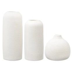 White Matt Vase