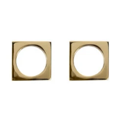 Modernist Napkin Rings - Set Of 2
