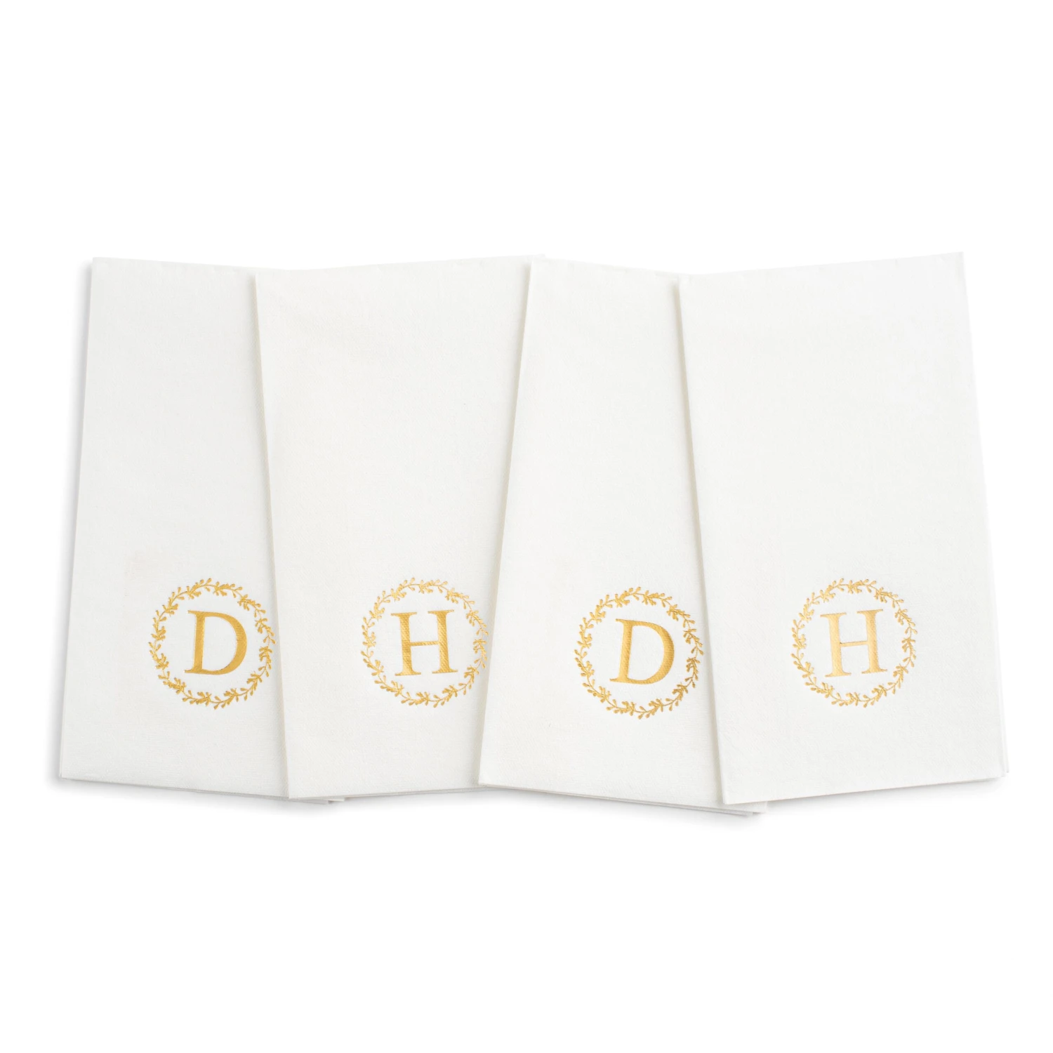 Gold Wreath Airlaid Napkins