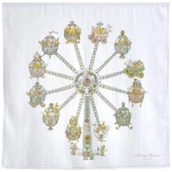 Atelier Choux Paris Ferris Wheel Swaddle Blanket