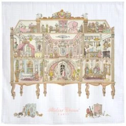 Atelier Choux Dollhouse Swaddle Blanket