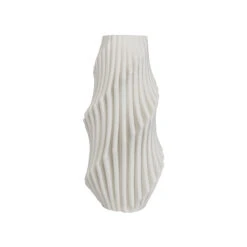 Spearman White Textured Vase